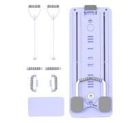 Máquina de Reforma de Pilates, tabla de reformar plegable versátil - Dispositivo portátil plegable para abdominales y entrenamiento con bandas