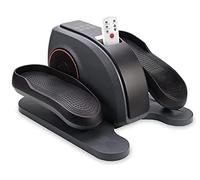 Máquina de rehabilitación eléctrica, ejercitador de pedales para, equipo de entrenamiento de rehabilitación para miembros superiores e inferiores del anciano Bicicleta hemipléjica automática,Negro