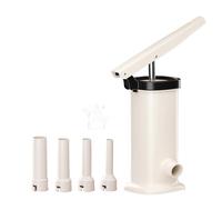 Máquina de relleno de salchichas resistente, herramienta de cocina de llenado rápido de carne, manivela de mano que ahorra mano de obra con cuerpo duradero para salchichas caseras, ideal para cocinar