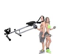 Máquina de Remo 4 en 1, Maquina Remo Plegable Casa, Rowing Machine Multifuncional Resistencia Ajustable, Entrena Abdomen Cuerpo Completo, para Gimnasio en Casa e Interior