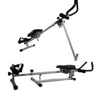 Máquina de Remo, Máquina de Remo Plegable, Maquina Remo Multifuncional, Resistencia Ajustable, Silenciosa para Casa, para Fitness y Ejercicios de Musculación