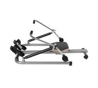 Máquina de remo para el hogar, máquina de remo hidráulica, respaldo multifuncional, resistencia hidráulica, pies de goma antideslizantes, máquina de remo, máquina de fitness cardio 120 kg
