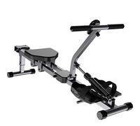 Máquina de Remo para el hogar Máquina de Remo Plegable, máquinas de Remo para Uso doméstico Remo Interior Equipo de Ejercicios Abdominales, 12 ajustes de Resistencia, Pantalla LCD, Carga máxima 150