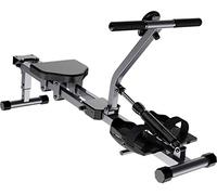 Máquina de Remo para el hogar Máquina de Remo Plegable, máquinas de Remo para Uso doméstico Remo Interior Equipo de Ejercicios Abdominales, 12 ajustes de Resistencia, Pantalla LCD, Carga máxima 150