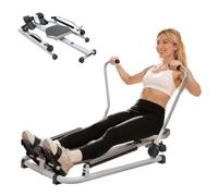 Máquina de remo para el hogar, remo hidráulico con monitor LCD, máquina de remo de resistencia ajustable, movimiento completo, para ejercicio en casa, gimnasio, cardio, fitness, tensión de 110 libras