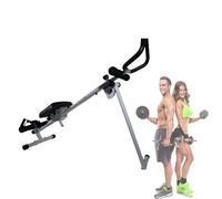 Máquina de Remo Plegable, Rowing Machine Multifunción, Maquina de Remo 4 en 1 Casa, Entrenamiento Abdominal y Cardio para Fitness y Ejercicios de Fuerza en Casa