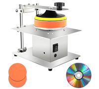 Máquina de reparación de discos, pulidora semiautomática de CD y DVD, velocidad variable de 200 W, 1000-6000 rpm, restaura discos rayados para fotógrafos, músicos, archivistas
