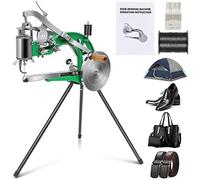 Máquina de reparación de zapatero de zapatos Máquinas de coser de cuero Mano Pequeña costura para algodón Nylon Línea Manual Zapatos Bolsos Ropa Quilts Abrigos Pantalones Cinturón DIY