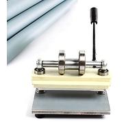 Máquina de repujado manual de cuero, máquina de troquelado manual, máquina de troquelado de cuero, prensa de PVC, troqueladora de cuero, 215 x 100 mm