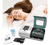 Máquina de respiración para dormir, dispositivo de ayuda para dormir totalmente automático con tanque de agua y pantalla LCD a color de 2.8 pulgadas para ronquidos y dificultades respiratorias