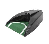 Máquina de retorno de bolas ZIXINNKC con sensor automático y cuba de putt a pilas para práctica de putt en interiores y exteriores.