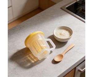 Máquina de Revueltos sin Electricidad, Batidora de Mano con Mecanismo de Empuje para Cocinar para rápido, para herramienta para versátil para Cocina 13cm