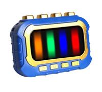 Máquina de Ritmo - Juguete Musical Compacto, Juego de Presión Rápida | Divertido Desafío de Concentración, Dispositivo Portátil a Batería para Niños, Adultos, Fiestas, Viajes y Noches de Juego, 3.78x2