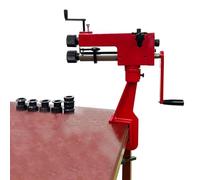 Máquina de rodillo de cuentas de chapa con 6 troqueles, calibre 22 de 0,8 mm de capacidad, garganta de 177 mm para una formación precisa de metal en la fabricación