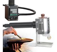 Máquina de rodillo de pegamento termofusible, dispensador profesional de pegamento manual para manualidades, fijación de unión, temperatura ajustable de 50 a 220 °C, 150 ml
