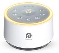 Máquina de Ruido Blanco - Dreamegg D1 Máquina de Ruido con Luz para Dormir, Terapia de 24 Tonos, Temporizador y Función de Memoria, Ruido Blanco para Bebés Adultos, Hogar, Oficina, Viajes (Blanco)