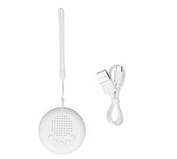 Máquina de Ruido Blanco, Temporizador de 3 Velocidades para Aliviar la Ansiedad, Dispositivo Portátil con 10 Sonidos de Música de Cuna Natural para el Sueño del bebé, Luz Nocturna Cálida, Detección