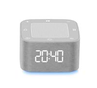 Máquina de Ruido Blanco, White Noise Machine con 32 Sonidos Relajantes Naturales y Función de Memoria Máquina de Sonido con 7 Colores Luz Nocturna Ayuda para Dormir para Adultos, Alumno (A)