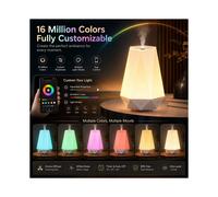 Máquina de Ruido con Difusor de Aromaterapia para Dormir, Máquina de Sonido RGB con Control por Aplicación para Niños y Adultos