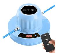 Máquina de saltar cuerda inteligente, cuerda de saltar electrónica para fitness - Cuerdas de saltar de fitness para mujeres | Accesorios de fitness con pantalla LCD grande, equipo