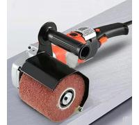 Máquina de satén de 1580 W, 100 a 3000 rpm, lijadora de cepillo de madera con función de lijado en rodillo, cepillo de madera para renovaciones exteriores, pulidora y pulidora, rango de velocidad