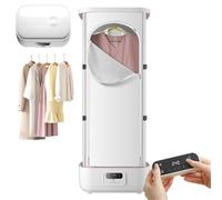 Máquina De Secado A Vapor 900W, Máquina Plegadora De Ropa Con 3 Velocidades Ajustables Y Control Remoto, Temporizador Y Doble Protección, Secador De Vapor Automático Para Tejidos