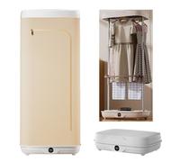 Máquina de secado plegable 1000 W portátil con control remoto, aire caliente, temporizador inteligente, mini secadora, secadora compacta para casa, apartamentos, dormitorios, viaje