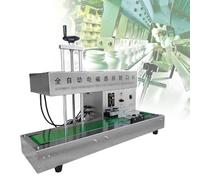 Máquina de sellado continuo, sellador automático de 2200 W para botellas de plástico, 15-85 mm de diámetro, ideal para fábricas y uso comercial