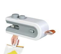 Máquina de sellado de bolsas de alimentos, envasado al vacío de alimentos, máquina portátil de sellado de bolsas, ahorrador de alimentos 2 en 1, máquina de embalaje para sellado y corte de