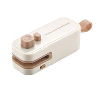 Máquina de sellado de bolsas Mini, Mini herramienta de sellado y corte para bolsas de aperitivos, dispositivo USB recargable de conservación para verduras Chips Carne Frutas Queso