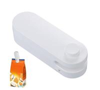 Máquina de sellado de bolsas pequeñas,Máquina de sellado en caliente pequeña - Máquina de sellado recargable - Máquina de sellado térmico 2 en 1 con cortador para papas fritas, aperitivos