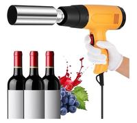 Máquina de sellado de cápsulas de vino termocontraíble de PVC, pistola termorretráctil de mano, envoltura de cápsulas de vino