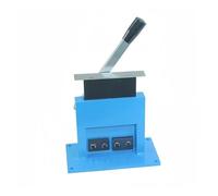 Máquina de sellado de tubos de aluminio a presión manual, máquina de cola de sellado de aceite for zapatos con tubo de metal con función de impresión Múltiples escenarios de aplicación(No Coding)