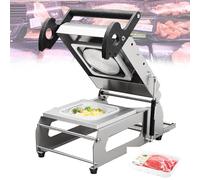 Máquina de sellado manual a presión para contenedores de alimentos, 7-8 veces/minuto, ideal para restaurantes y servicios de comida para llevar