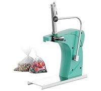 Máquina de sellado manual de alimentos para salchichas y bolsas de plástico, diseño en forma de U que evita atascos de uñas, ideal para supermercados y mercados