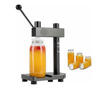 Máquina de sellado manual de latas, herramienta ajustable para sellar latas de bebidas con escala de capacidad, no requiere energía para uso doméstico y comercial