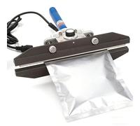 Máquina de sellado manual portátil, sellador de bolsas de plástico de 200/300/400/500/600 mm, temperatura ajustable, for bolsas de Mylar, papel de aluminio, celofán y papel kraft(400mm)