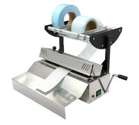 Máquina de sellado médico para bolsas, ancho máximo de sellado de 10 mm, longitud máxima de sellado de 250 mm, ajuste de temperatura multietapa, antioxidante, ideal para uso en laboratorio y clínica