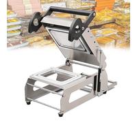 Máquina de sellado térmico comercial para envasado de alimentos, operación de presión manual, 7-8 veces/minuto, ideal para pasteles, cajas Bento y miel