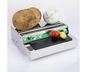 Máquina de sellado térmico de 450 mm, sellador comercial de envases de alimentos con temperatura ajustable de 60 a 150 °C y funcionamiento de pedal para uso intensivo