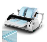 Máquina de sellado térmico médico, sellador profesional de bolsas con corte de doble borde, ancho máximo de sellado de 30 cm, temperatura ajustable, para hospitales, clínicas, laboratorios