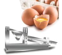 Máquina de separación de líquidos de acero inoxidable, filtro de huevo de altura ajustable para procesamiento comercial de aves de corral