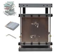 Máquina de serigrafía de pasta de soldadura, impresora manual de plantillas de PCB con raspador de 80 mm, alineación precisa para aficionados a la electrónica, creación de prototipos de PCB 250*250mm