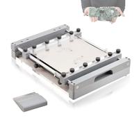 Máquina de serigrafía manual para prototipos de PCB con raspador ajustable