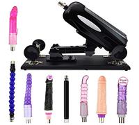 - Maquina de Ŝexø para Hombres Y Mujeres Måstừrbaçion, Maquina Automatica de Måsajě Telẹscøpico Y Electrico con 8 Accesorios, Velocidad de Ángulo Ajustable Juĝueťes Ŝexừalẹs