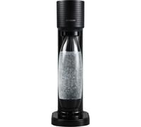 Máquina de soda y agua con gas SODASTREAM - GAIA Negra - 1 botella compatible con lavavajillas - 1 recarga de gas 60L