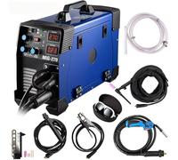 Máquina de soldadura 220V 3 en 1 soldador inversor MIG/MMA/TIG Combo con pantalla Digital herramientas portátiles uso doméstico e Industrial (MIG270)