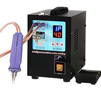 Máquina de soldadura de batería, soldadora por puntos de pulso por inducción automática de 0,35 mm, soldadora por puntos de batería de 4,3 KW con pluma de soldadura Estación de soldadura de bater