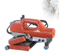 Máquina de soldadura de geomembrana con rodillo de doble presión de sílice para sellar membranas de PVC EVA PE, rango de velocidad de 0,5 a 5 m/min