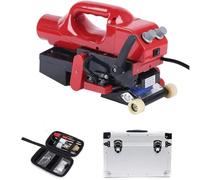 Máquina de soldadura de película, soldador automático de escalada, herramienta de calentamiento de geomembrana, soldador de cuña caliente, 1100 W, velocidad de soldadura de 0,5 a 5 m/mínimo, 220 V